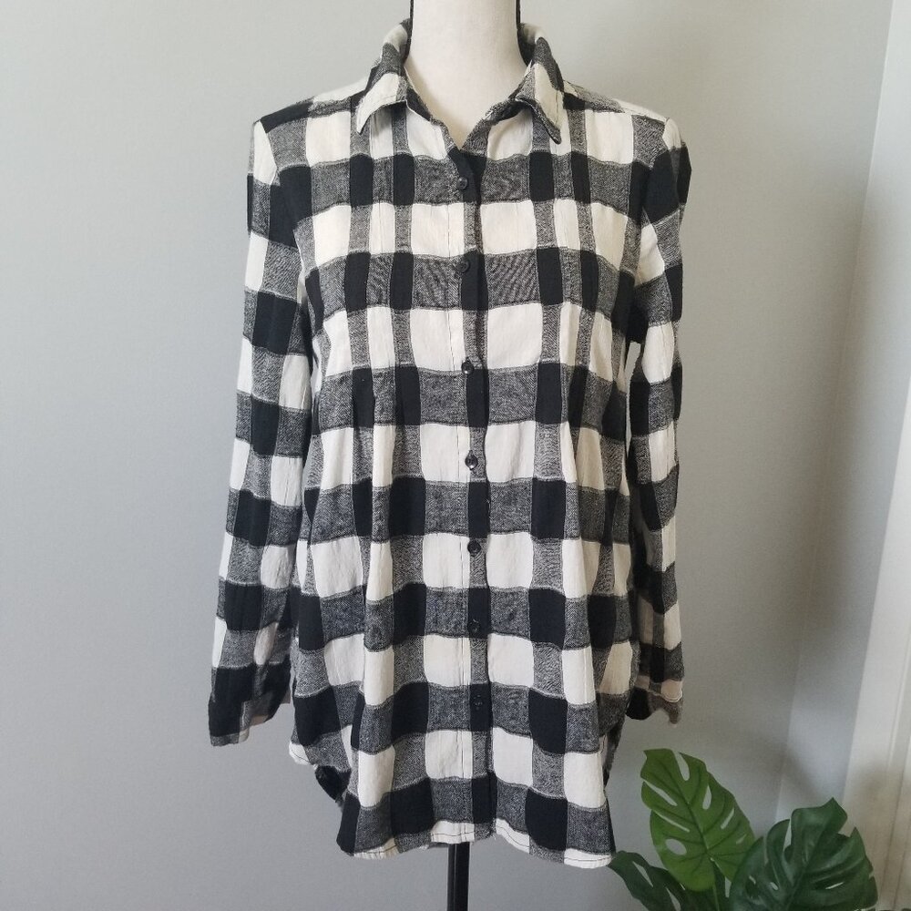 Hem & Thread button down shirt S - Picture 2 of 7